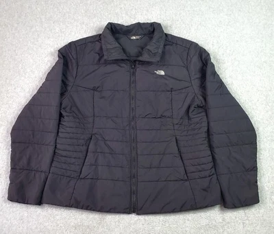 The North Face Jacket Womens 2XL Black Lightweight Puffer Full Zip NF0A35BY - Image 1 of 4