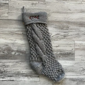 Calza a maglia grossa per bambini Pottery Barn - grigio - Greg - misto lana - Foto 1 di 10