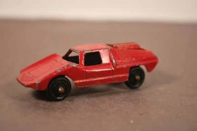 Vintage Tootsie Toy RED Fiat Abarth Metal LQQK - Image 1 of 4