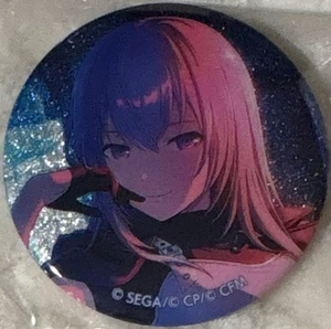 Japanischer Anime Projekt SEKAI Glitzer Dose Abzeichen Luka Megurine 44A - Bild 1 von 1