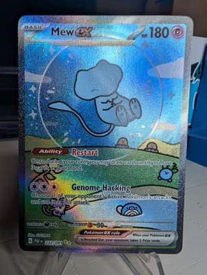 Mew ex 232/091 SV: Paldean Fates Holo - Image 1 of 4