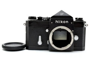 *READ* NIKON F Eye Level Black Body Film Camera From Japan #4369 - Picture 1 of 12