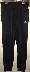NWOT Boys Sz 18 REEBOK Athletic Basketball Long Pants Black - Picture 1 of 8