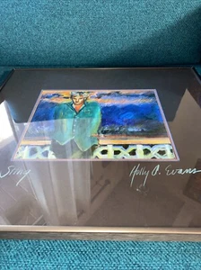 Sting Music Rock Holly Evans Arte Original Pintura Policía Acuarela Raro - Imagen 1 de 5