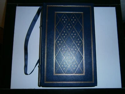 SIGNED, CATCH-22, by JOSEPH HELLER, 1978, FRANKLIN LIBRARY, BLUE LEATHER, WWII Foto 1 de 4