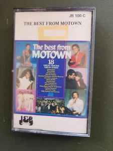 THE BEST FROM MOTOWN Bonnie Poynter Diana Ross Marvin Gaye casete de música - Imagen 1 de 3