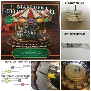 Mr. Christmas Marquee Deluxe Carousel - motor Repair kit model#151821 - Picture 1 of 2