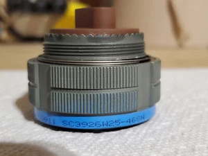 Spacecraft SC3926W25-46SN Circular MIL Spec Connector - Picture 1 of 3