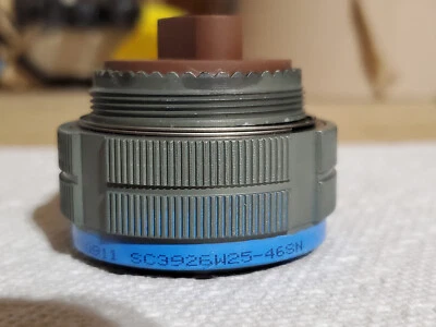 Spacecraft SC3926W25-46SN Circular MIL Spec Connector - Image 1 of 3