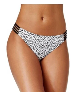 Traje de baño Hula Honey para mujer con tiras de caderas negro blanco talla XL $28 - Imagen 1 de 7