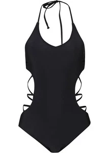 Traje de baño de poliamida reciclada talla 40 negro traje de baño traje de baño nuevo - Imagen 1 de 1