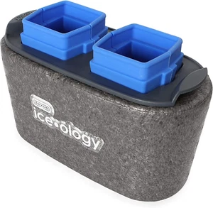 Ice•Ology Silicone Clear Ice Maker Tray for Crystal Clear Craft Cocktail Ice, 2 - Picture 1 of 6