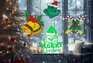 The Grinch - Wall Hanger / Window Hanger Christmas Decor - Picture 1 of 2