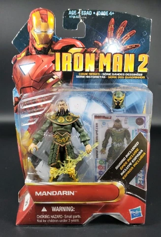 Marvel Universe Mandarin Figure Iron Man 2 #39 Comic Series 3.75 Inch Cover