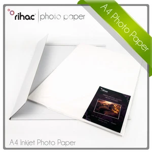 Papel fotográfico de inyección de tinta mate de doble cara Rihac 220gsm A4 x 20 hojas de doble cara - Imagen 1 de 4
