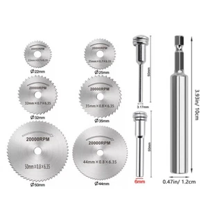 8PCS Inside Pipe Cutter Internal PVC Plastic Plumbing Tools Saw Tooth Blades Set - Picture 1 of 12