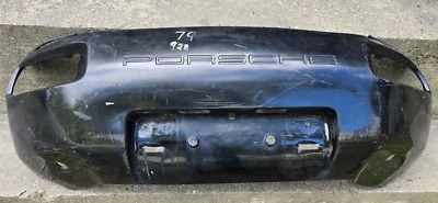 FUNDA PARACHOQUES TRASERO ORIGINAL USADA ORIGINAL PORSCHE 928 NEGRA 1978-86 NLA Foto 1 de 4