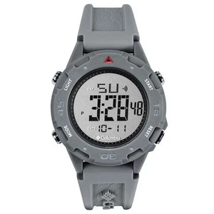 Columbia Self Select Quartz Digital Dial Grey Silicone Strap Watch CSS13-008 - Picture 1 of 3