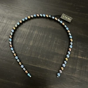 Honora Stirnband mehrfarbig ovale Perlen Sterlingsilber - Bild 1 von 2