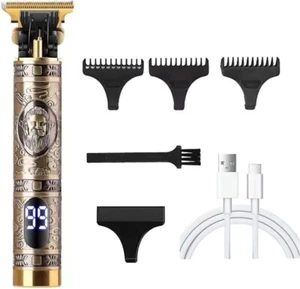 Profi Herren Haarschneider Haarschneider 0 mm mit 4 Kämmen Neu - Bild 1 von 12