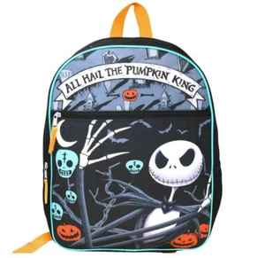 Large Backpack - Disney - Nightmare Before Christmas Jack 16" School Bag New - Picture 1 of 1