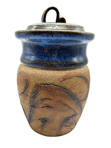 Rock Creek Pottery Will Ruggles & Douglass Rankin Wood Fired Covered Jar - Picture 1 of 11