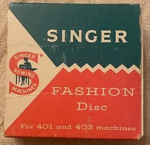 Singer Sewing Machine Fashion disc #3, "Solid Diamon"  172189 for models 401 403 - Picture 1 of 3