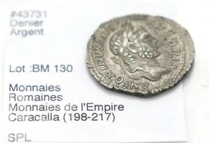 Moneta Monnaies Romaines Monnaies de l'Empire Caracalla (198-217) BM 130 SPL - Foto 1 di 12