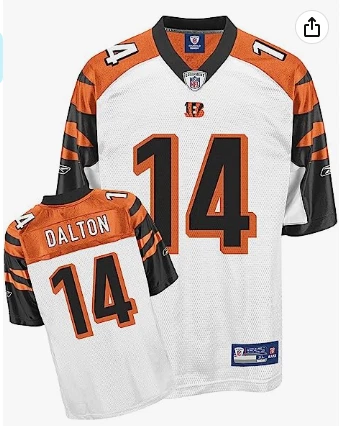 Cincinnati Bengals Andy Dalton #14 Size X-Large Jersey C1 4797 Cover