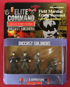 Blue-Box Toys Elite Command Field Marshal Erwin Rommel German Soldiers  - Picture 1 of 3