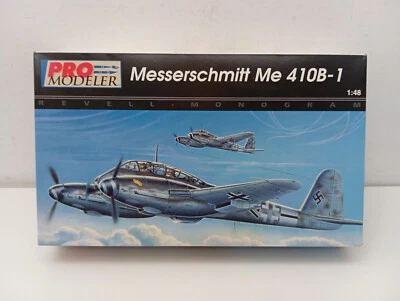 KIT MONTAGGIO AEREO REVELL PRO MODELER MESSERSCHMITT ME 410B-1 1:48 5936 -F35 - Immagine 1 di 4