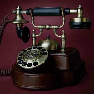 1898 Year wood Antique vintage telephones superior quality Corded telephone - Picture 1 of 11