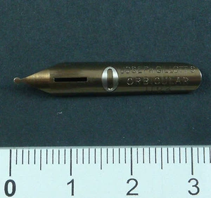 JOSEPH GILLOTT'S O STAMPE ORBICULAR PEN N°1123 NIB PEN FEDERFEDER - Bild 1 von 1