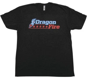 Dragonfire Racing Logo Tee 2XL Black 523109 - Picture 1 of 1