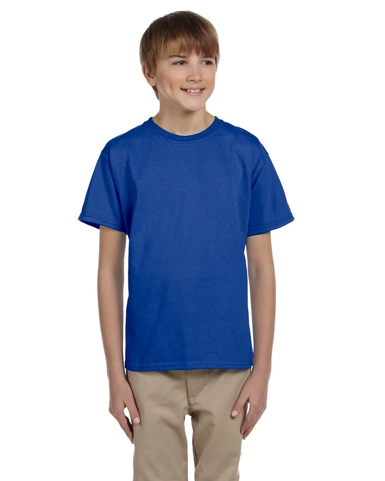 Camisetas Hanes para jóvenes niños y niñas ComfortBlend EcoSmart XS-XL M-5370 Foto 1 de 1