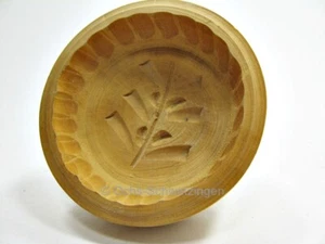 Holz - Model - Buttermodel - Ø ca.7,2 cm - ca. 4,5 cm hoch (H316) - Bild 1 von 2