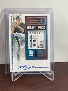 2020 Panini Contenders Mick Abel Draft Pick Ticket Auto Autograph