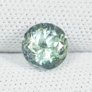 1.20 cts Best Grade Lustrous UNHEATED" Natural Tanzanite Gemstone - 6 mm Round - Picture 1 of 3