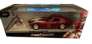 Jada Toys Power Rangers Red Ranger 2009 Nissan GT-R R35 Diecast Car NEW - Picture 1 of 9