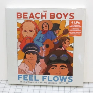 The Beach Boys 4LP Feel Flows Sunflower & Surf's Up Sessions Record Set - Foto 1 di 7