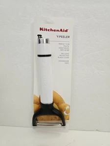 KitchenAid Pelador en Y Pelador de Patatas Vegetales Frutas Con Cubierta Protectora de Cuchilla NUEVO - Imagen 1 de 9