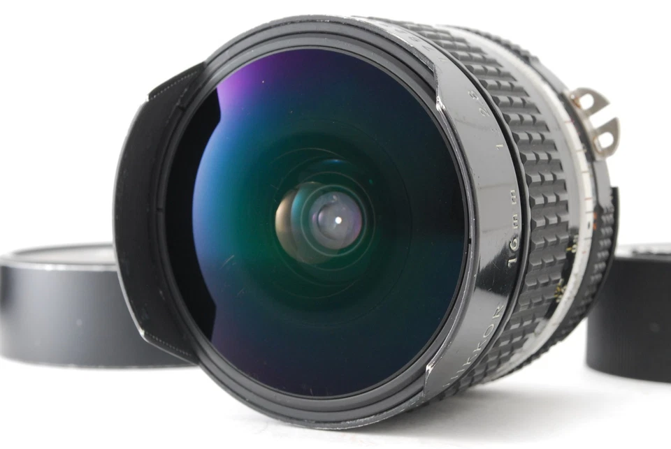 [NearMINT w/cap] Nikon AF Fisheye Nikkor 16mm F/2.8 D Wide Angle Lens From JAPAN - Image 1 of 4