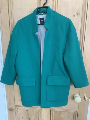 Atmosphere Vibrant Green Oversized Style Blazer Size 12 - Image 1 of 3