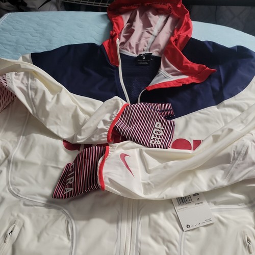 Nike Gyakusou Undercover Bianco Nylon Running Giacca Cappotto Uomo XL CU0103 133