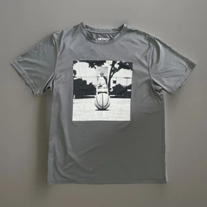 Camisa de entrenamiento SB Tech grande para hombre Cool Play manga corta elástica gris baloncesto - Imagen 1 de 5