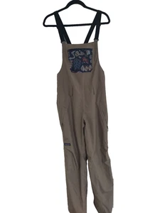 Patagonia Women’s Powder Town Ski Bibs: SEABIRD S - Picture 1 of 6