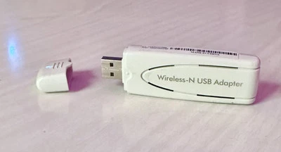 Netgear WN111v2 Wireless-N USB Adapter – High-Speed WiFi Dongle - Image 1 of 3