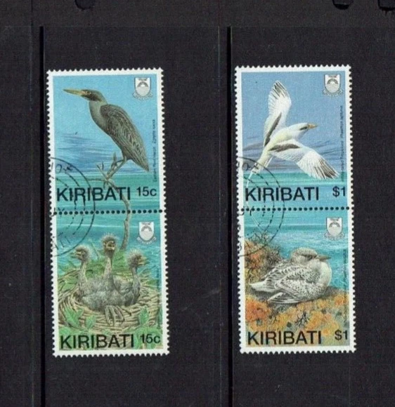 Kiribati: 1989, Birds and their young,  Fine Used set - Image 1 of 1