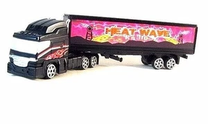 CAMIÓN DE TRANSPORTE, MOTORMAX NEGRO MODELO DE COLECCIONISTA DE AUTOMÓVILES / CAMIONES FUNDIDOS A PRESIÓN, NUEVO - Imagen 1 de 11