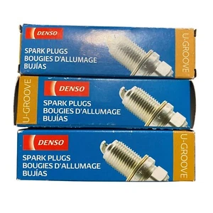 Denso Spark Plugs 3194 K16TR11 set of 3 - Picture 1 of 5